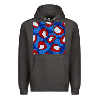 Smoke glitter 4th of july seamless pattern 8 Premium Hoodie - BundleAndBundleShop