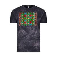 Cloud Black autism awareness leopard puzzle brush stroke Vintage Tee - Artiststas