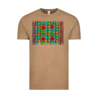 Vintage Coffee autism awareness leopard puzzle brush stroke Vintage Tee - Artiststas