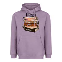 Lavender i teach strength bravery equality love history Heavyweight Hoodie - Zillion Design Studio