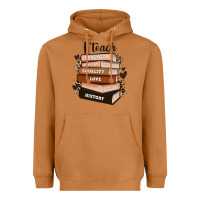Meerkat i teach strength bravery equality love history Heavyweight Hoodie - Zillion Design Studio