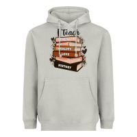 Moon Dust i teach strength bravery equality love history Heavyweight Hoodie - Zillion Design Studio