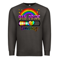 Smoke gay pride loading Premium Sweatshirt - Zillion Design Studio
