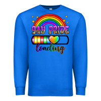 True Royal gay pride loading Premium Sweatshirt - Zillion Design Studio