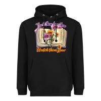 Black watch them grow Heavyweight Hoodie - texasbilliewilder
