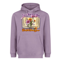 Lavender watch them grow Heavyweight Hoodie - texasbilliewilder