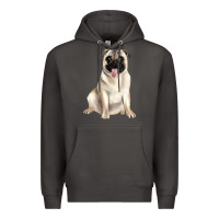 Smoke pug Premium Hoodie - JahusDesignShop