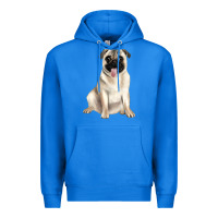 True Royal pug Premium Hoodie - JahusDesignShop