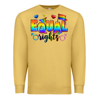 Antique Gold equal rights Premium Sweatshirt - Zillion Design Studio