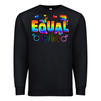 Black equal rights Premium Sweatshirt - Zillion Design Studio