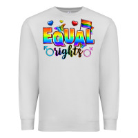 Dove Grey equal rights Premium Sweatshirt - Zillion Design Studio