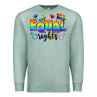 Seafoam equal rights Premium Sweatshirt - Zillion Design Studio