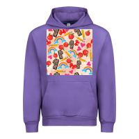 Tulip back to school seamless pattern 1 (3600x3600) Urban Hoodie - AdoDesignShop