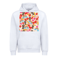 White back to school seamless pattern 1 (3600x3600) Urban Hoodie - AdoDesignShop
