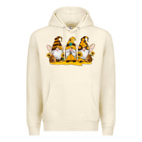 Sandshell western bee gnomes beehive honey sunflowers Premium Hoodie - Artiststas