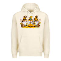 Tofu western bee gnomes beehive honey sunflowers Premium Hoodie - Artiststas