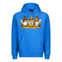 True Royal western bee gnomes beehive honey sunflowers Premium Hoodie - Artiststas