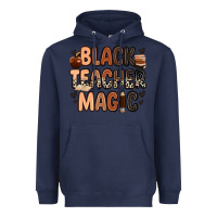 Navy black teacher magic Heavyweight Hoodie - Zillion Design Studio