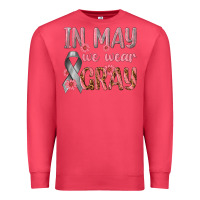 Cardinal In May We Wear Gray Premium Sweatshirt - texasbilliewilder