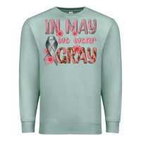 Seafoam In May We Wear Gray Premium Sweatshirt - texasbilliewilder