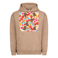 Pigment Burro back to school seamless pattern 2 (3600x3600) Urban Hoodie - AdoDesignShop