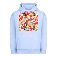 Pigment Grape Ice back to school seamless pattern 2 (3600x3600) Urban Hoodie - AdoDesignShop