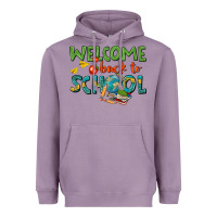 Lavender welcome back to school Heavyweight Hoodie - texasbilliewilder