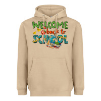Mushroom welcome back to school Heavyweight Hoodie - texasbilliewilder