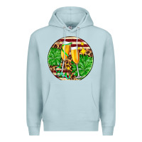Blue Mist Christmas champagnes Premium Hoodie - AdoDesignShop
