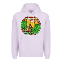 Lilac Christmas champagnes Premium Hoodie - AdoDesignShop