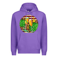 Purple Christmas champagnes Premium Hoodie - AdoDesignShop