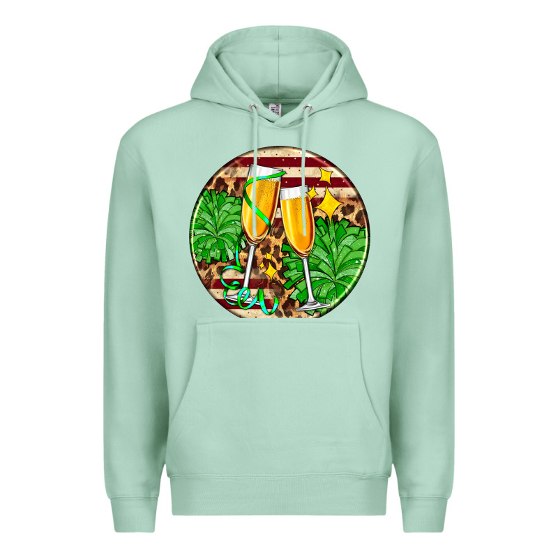 Christmas Champagnes Premium Hoodie by AdoDesignShop | Teevron