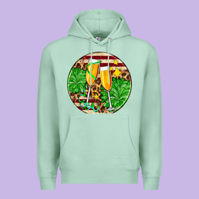 Christmas Champagnes Premium Hoodie Designed By Adodesignshop