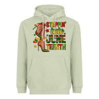 Matcha steppin into juneteenth Heavyweight Hoodie - Zillion Design Studio