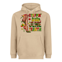 Mushroom steppin into juneteenth Heavyweight Hoodie - Zillion Design Studio