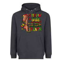Smoke steppin into juneteenth Heavyweight Hoodie - Zillion Design Studio