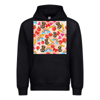 Black back to school seamless pattern 3 (3600x3600) Urban Hoodie - AdoDesignShop