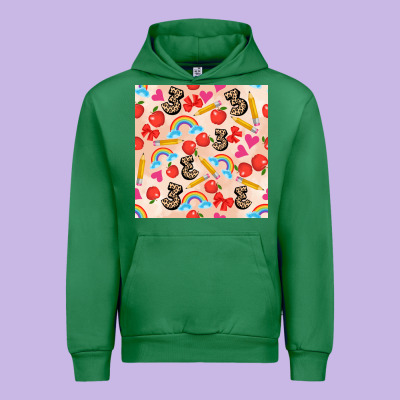 Back To School Seamless Pattern 3 (3600x3600) Urban Hoodie Designed By Adodesignshop