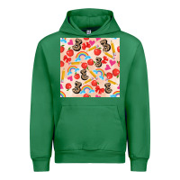 Emerald back to school seamless pattern 3 (3600x3600) Urban Hoodie - AdoDesignShop