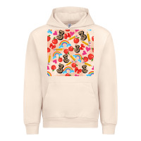 Sandshell back to school seamless pattern 3 (3600x3600) Urban Hoodie - AdoDesignShop