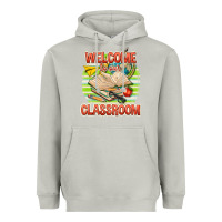Moon Dust welcome to our classroom Heavyweight Hoodie - texasbilliewilder