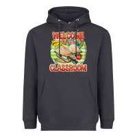 Smoke welcome to our classroom Heavyweight Hoodie - texasbilliewilder