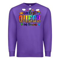 Purple coolest queer in town Premium Sweatshirt - Zillion Design Studio