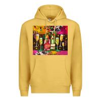 Antique Gold Christmas champagne bottles and Premium Hoodie - AdoDesignShop