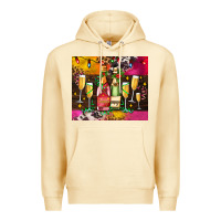 Pina Colada Christmas champagne bottles and Premium Hoodie - AdoDesignShop