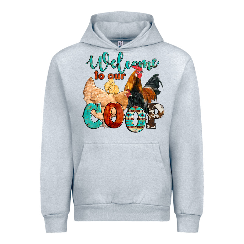 Welcome To Our Coop Urban Hoodie by Artiststas | Teevron