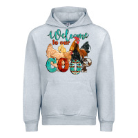 Heather Grey welcome to our coop Urban Hoodie - Artiststas