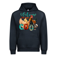Navy welcome to our coop Urban Hoodie - Artiststas