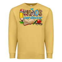 Antique Gold chaos coordinator Premium Sweatshirt - Zillion Design Studio