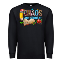 Black chaos coordinator Premium Sweatshirt - Zillion Design Studio